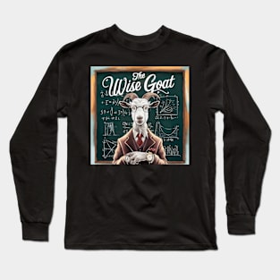 The Wise Goat - Intellectual Professor Long Sleeve T-Shirt